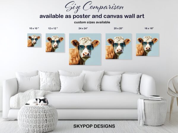 Highland Cow Art
