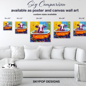 Highland Cow Art