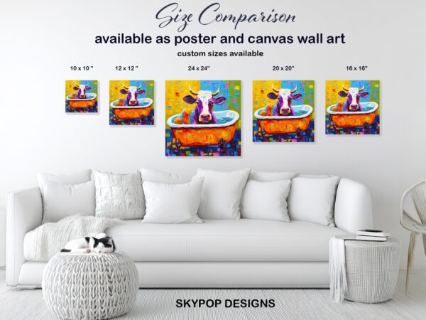 Highland Cow Art