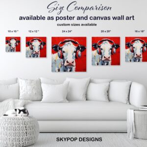 Highland Cow Art