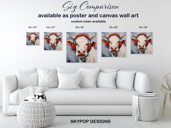 Highland Cow Art