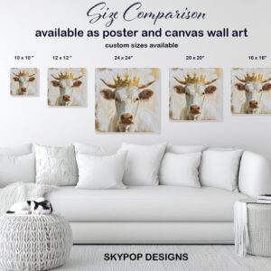 Highland Cow Art