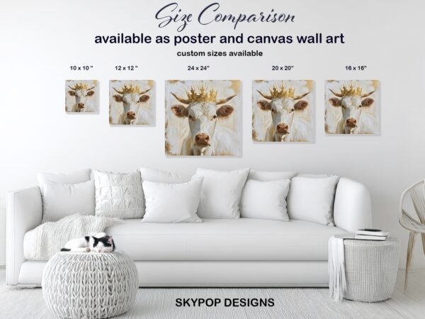 Highland Cow Art