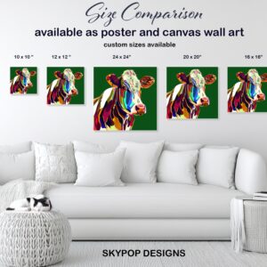 Highland Cow Art