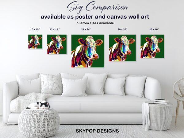 Highland Cow Art