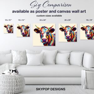 Highland Cow Art
