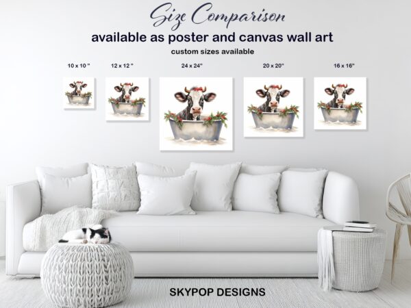 Highland Cow Art