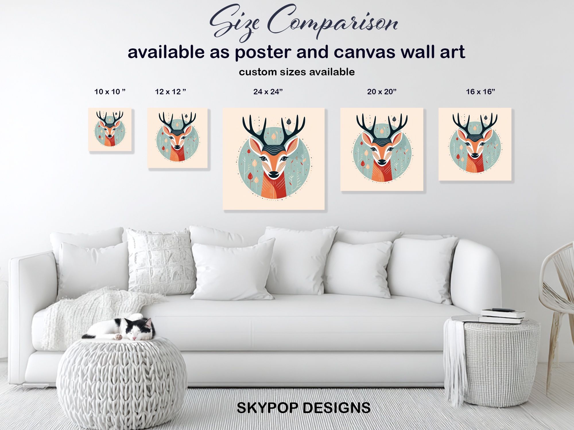7.jpg Deer Art