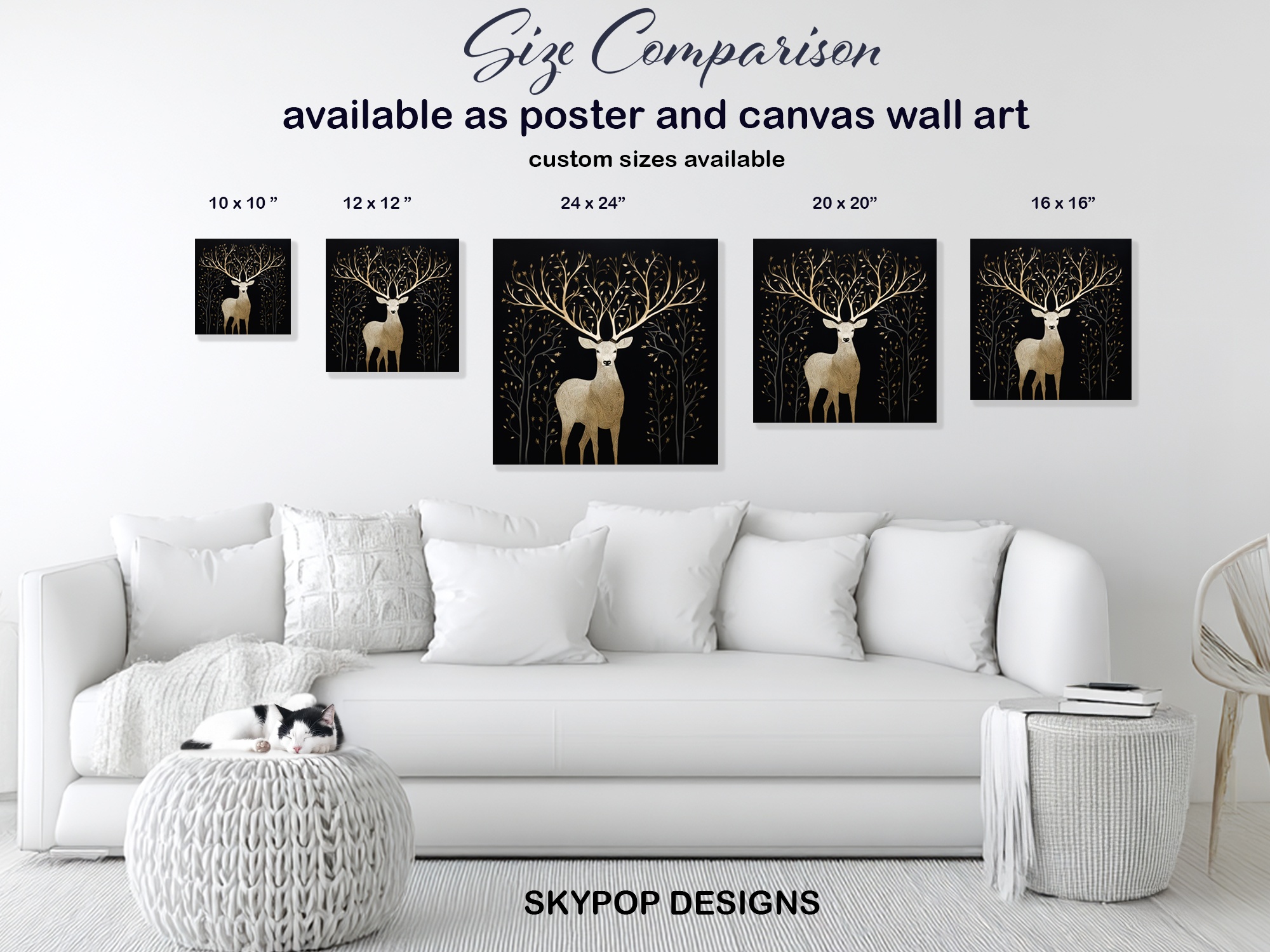 7.jpg Deer Art