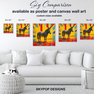 Donkey Pop Art