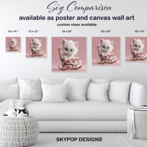 Cat Reading Art