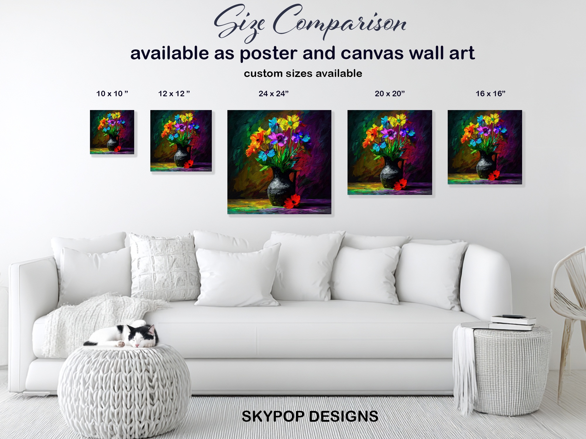 7.jpg Vibrant Floral Bouquet Art