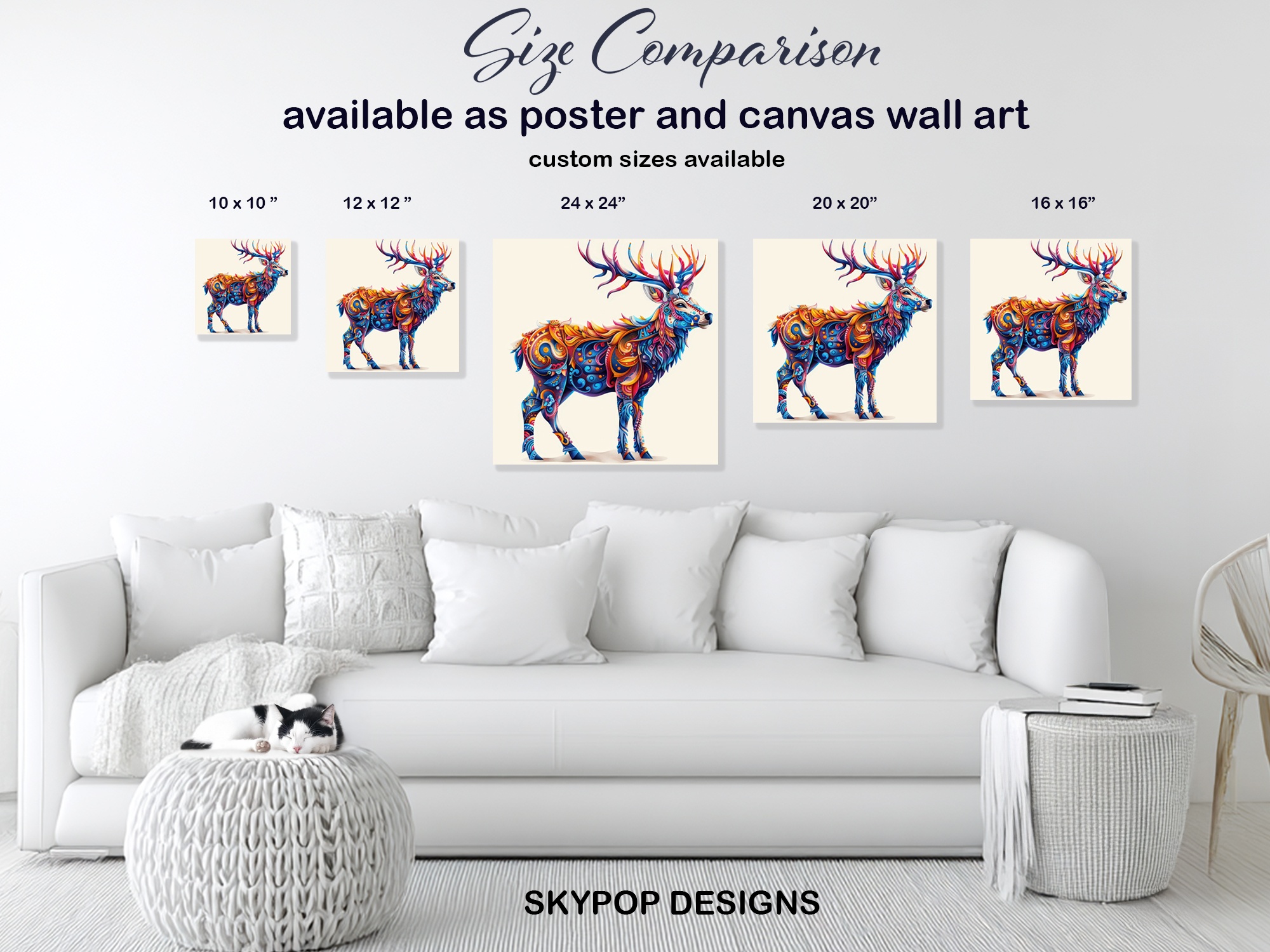 7.jpg Deer Art