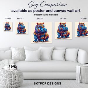 Hippopotamus Art