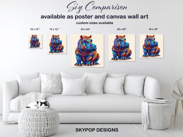 Hippopotamus Art