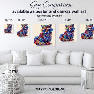 Raccoon Art