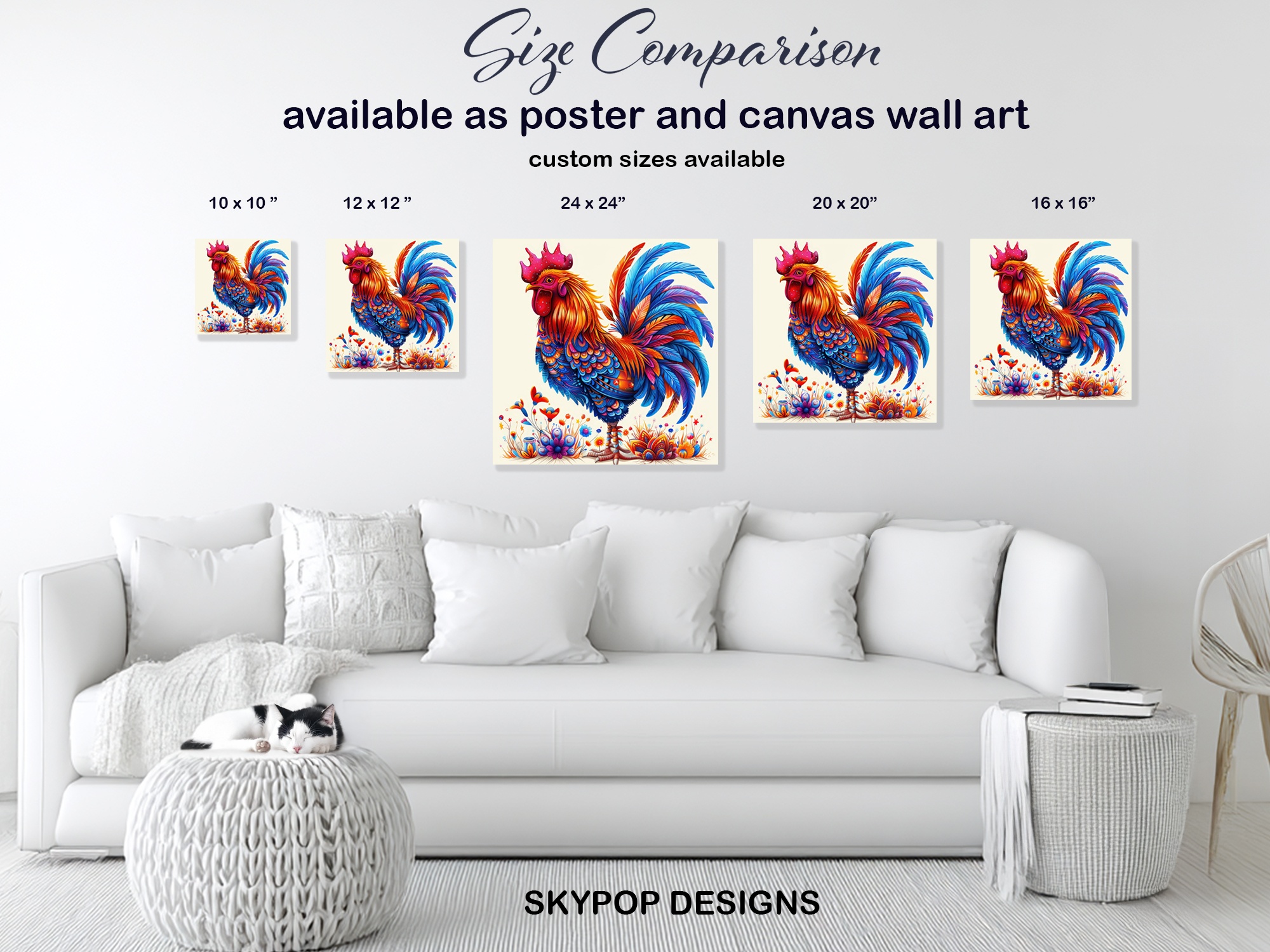 7.jpg Rooster Art