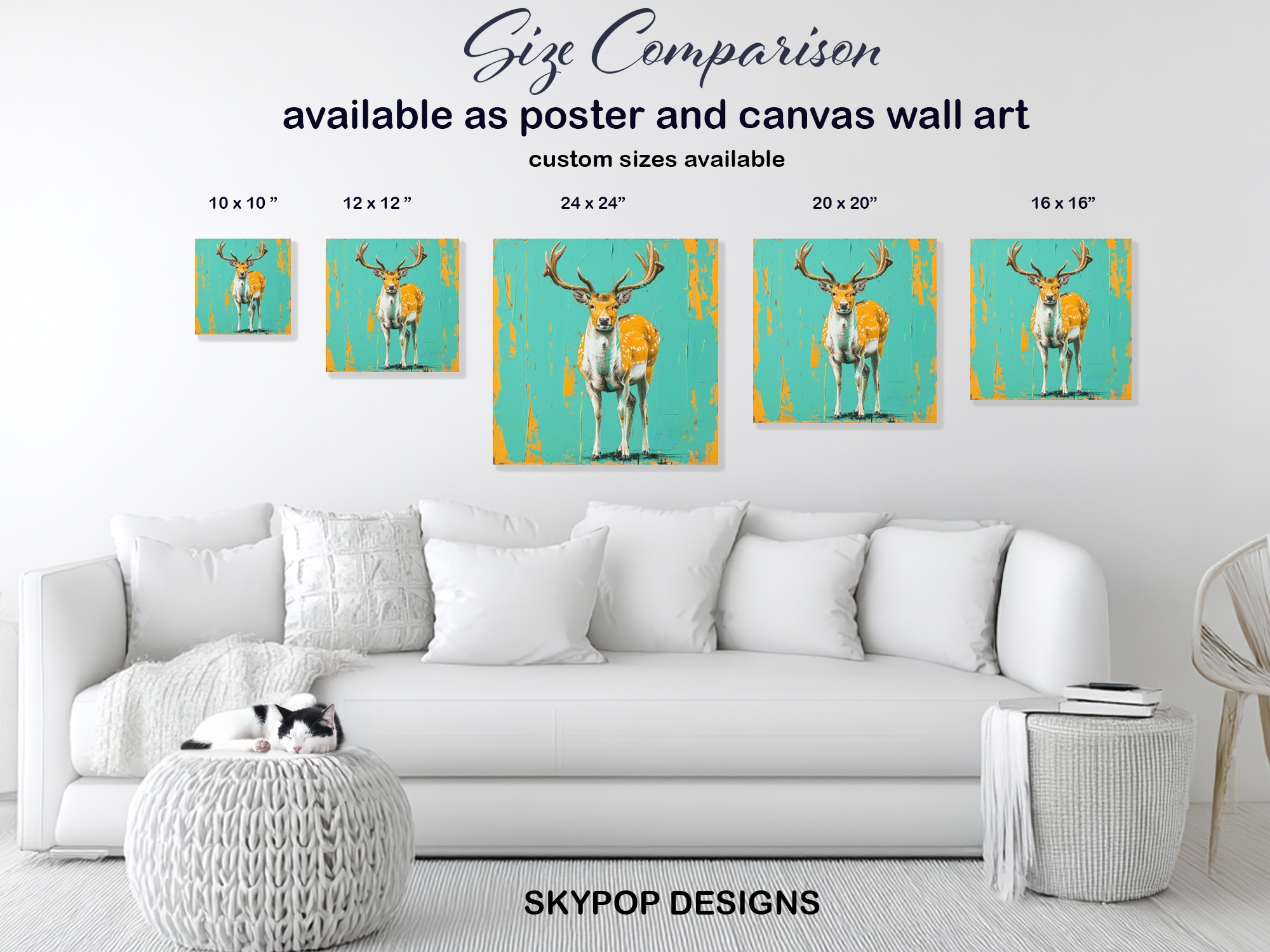 7.jpg Deer Art