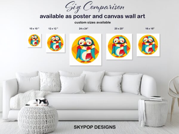 Geometric Owl Art