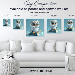 Owl Book Club Art
