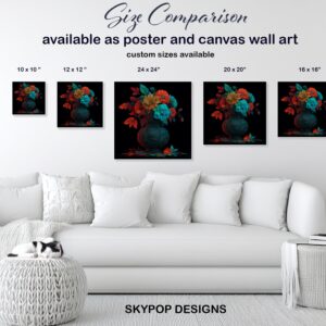 Floral Vase Art