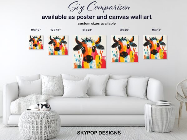 Highland Cow Art