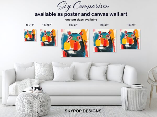 Hippopotamus Art