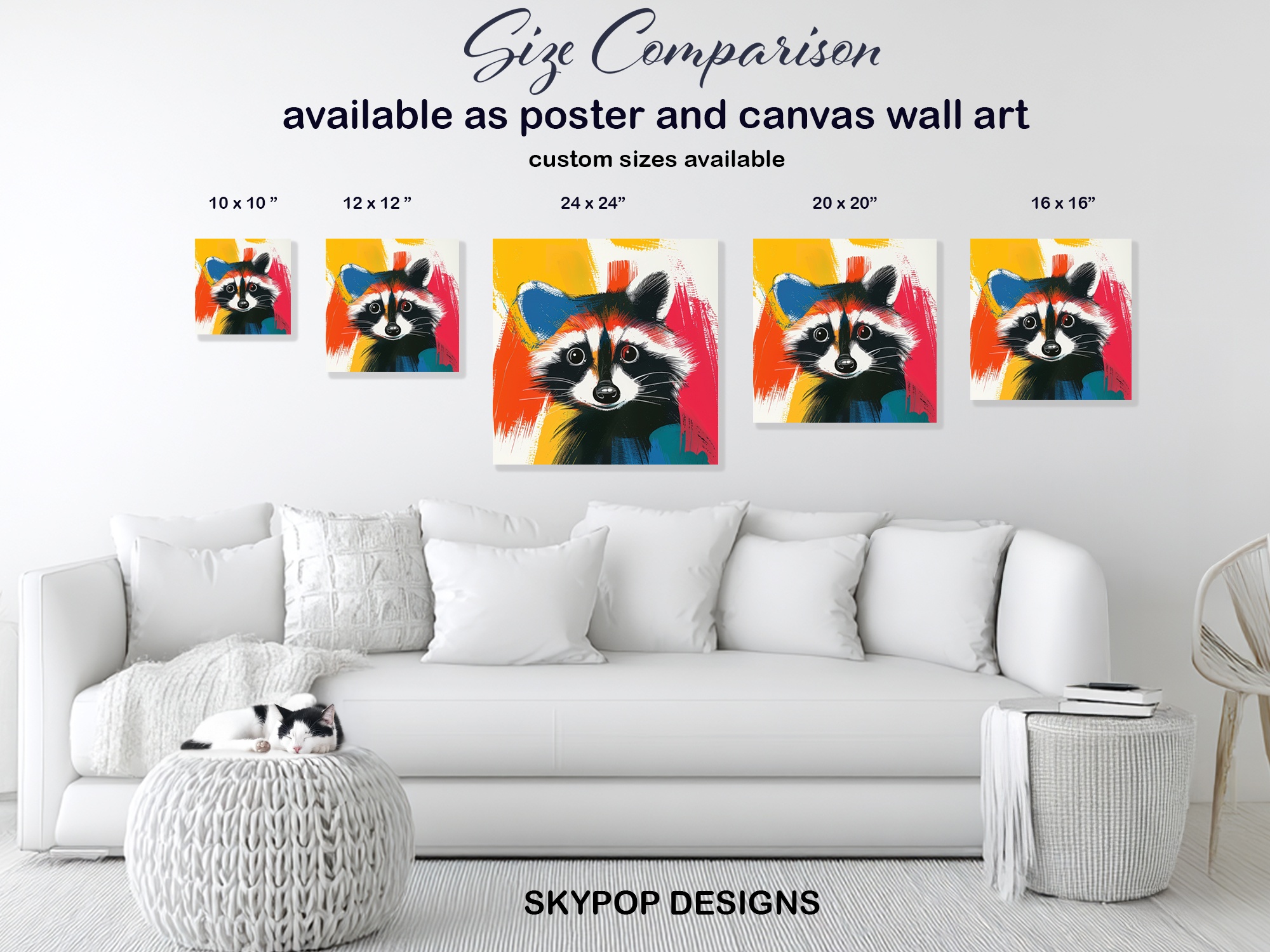 7.jpg Raccoon Art