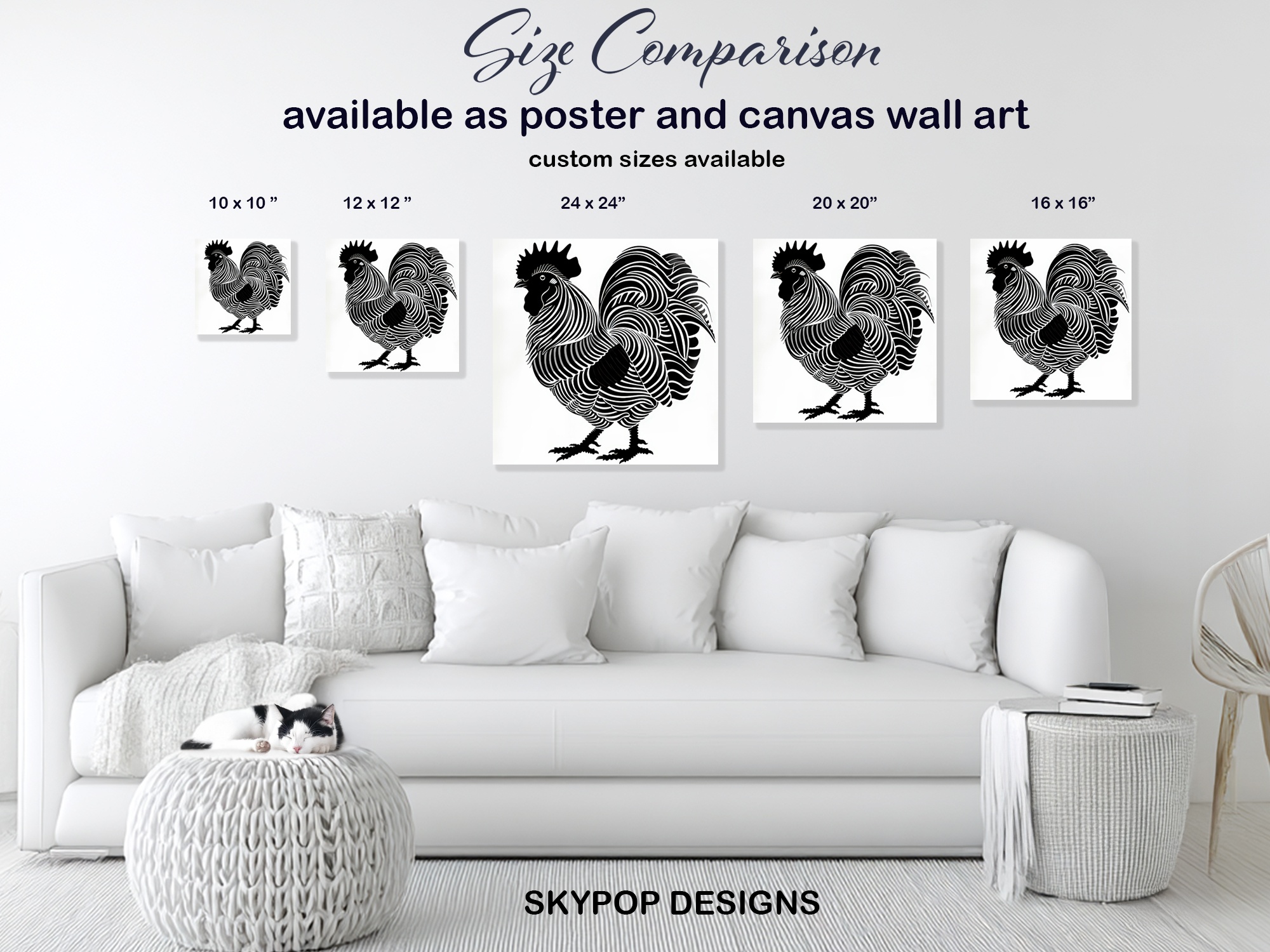 7.jpg Rooster Art