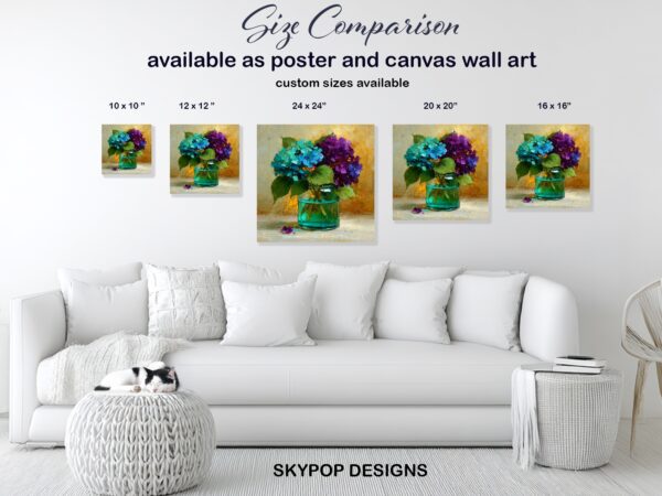 Hydrangea Bloom Art