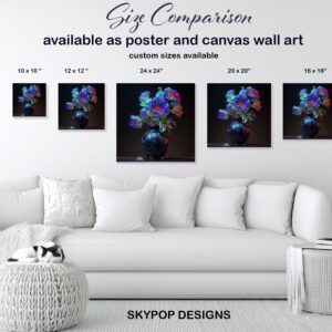 Luminous Petals Art