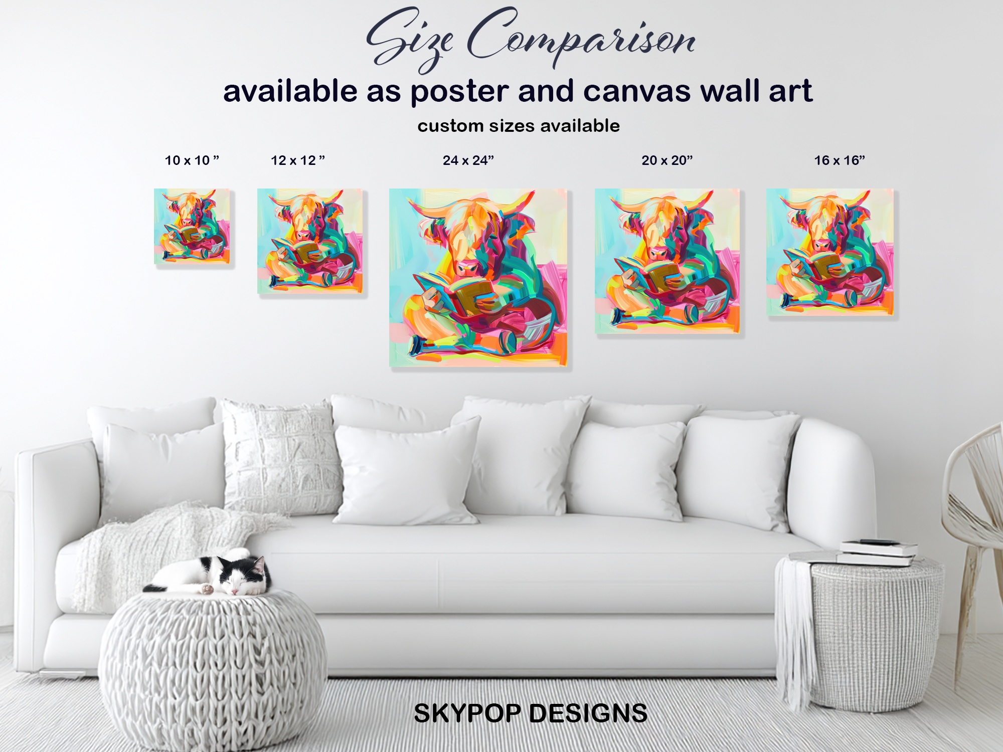 7.jpg Highland Cow Art