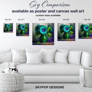 Emerald Bloom Art