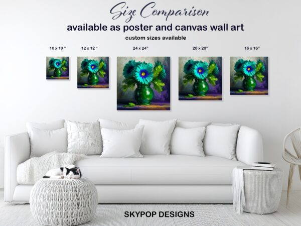 Emerald Bloom Art