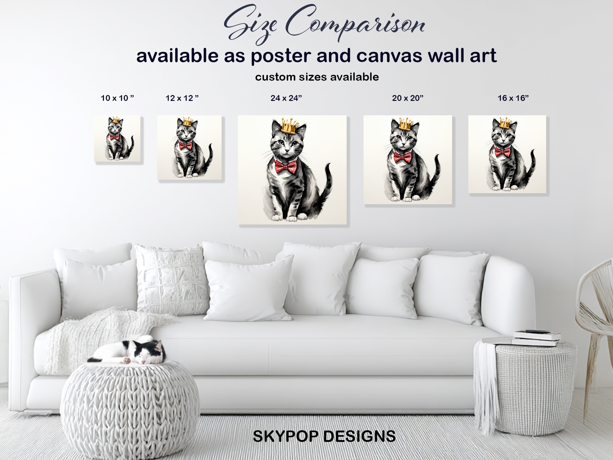 7.jpg Cat Regal Crown Art