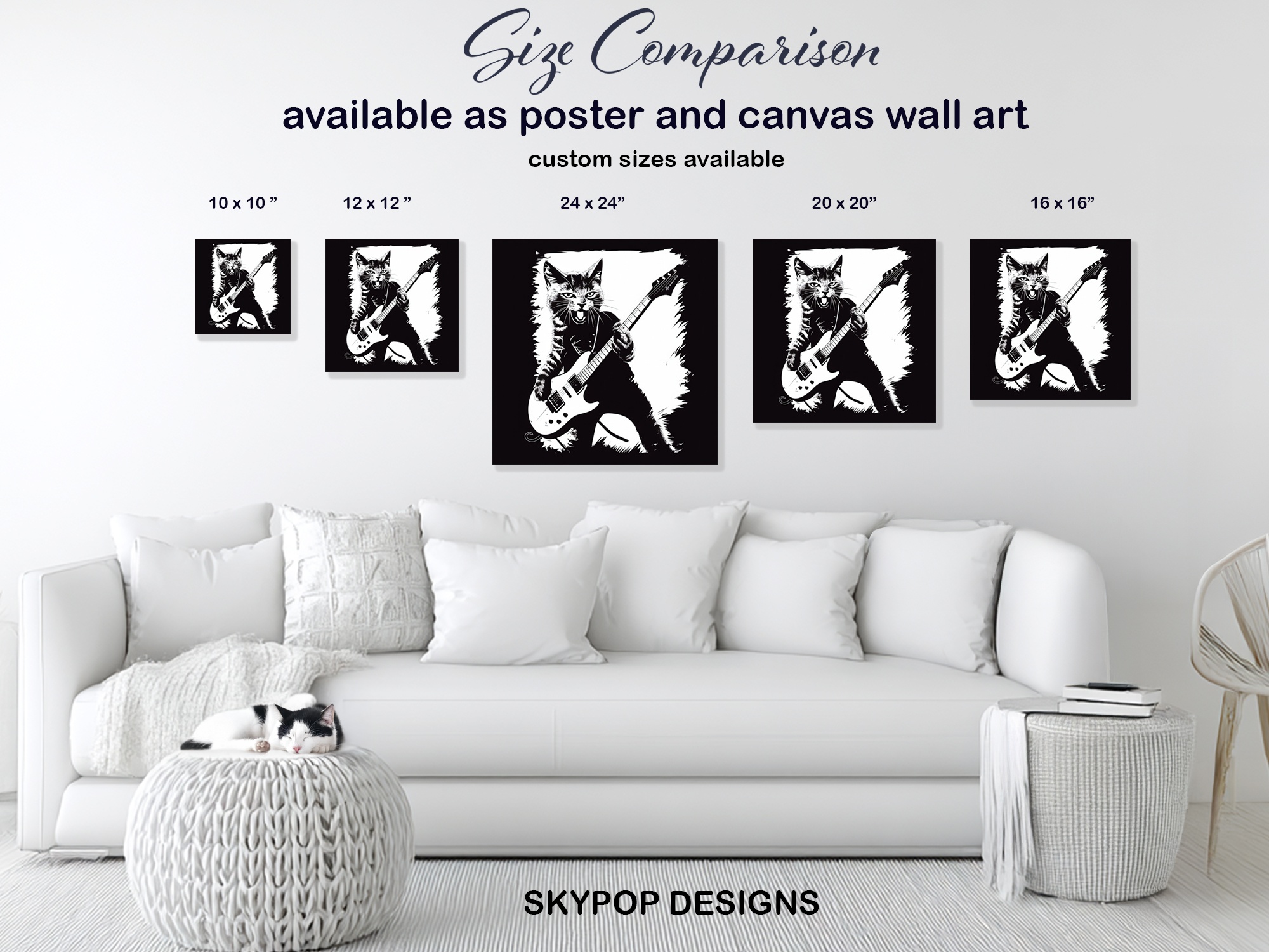 7.jpg Rock Star Cat Guitar Art