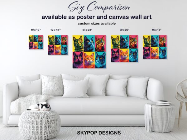 Cat Portraits Art