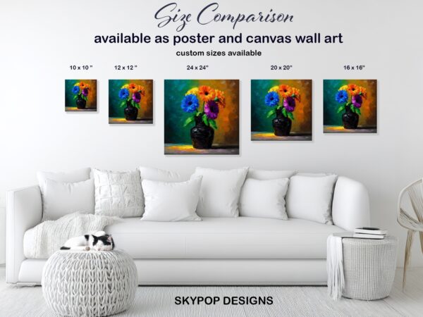 Gerbera Vase Art