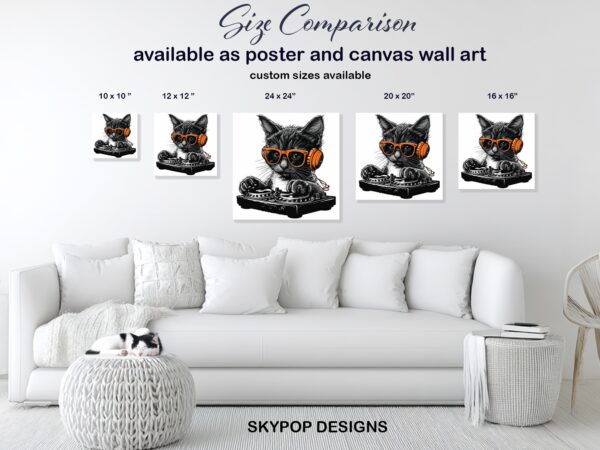 DJ Cat Art