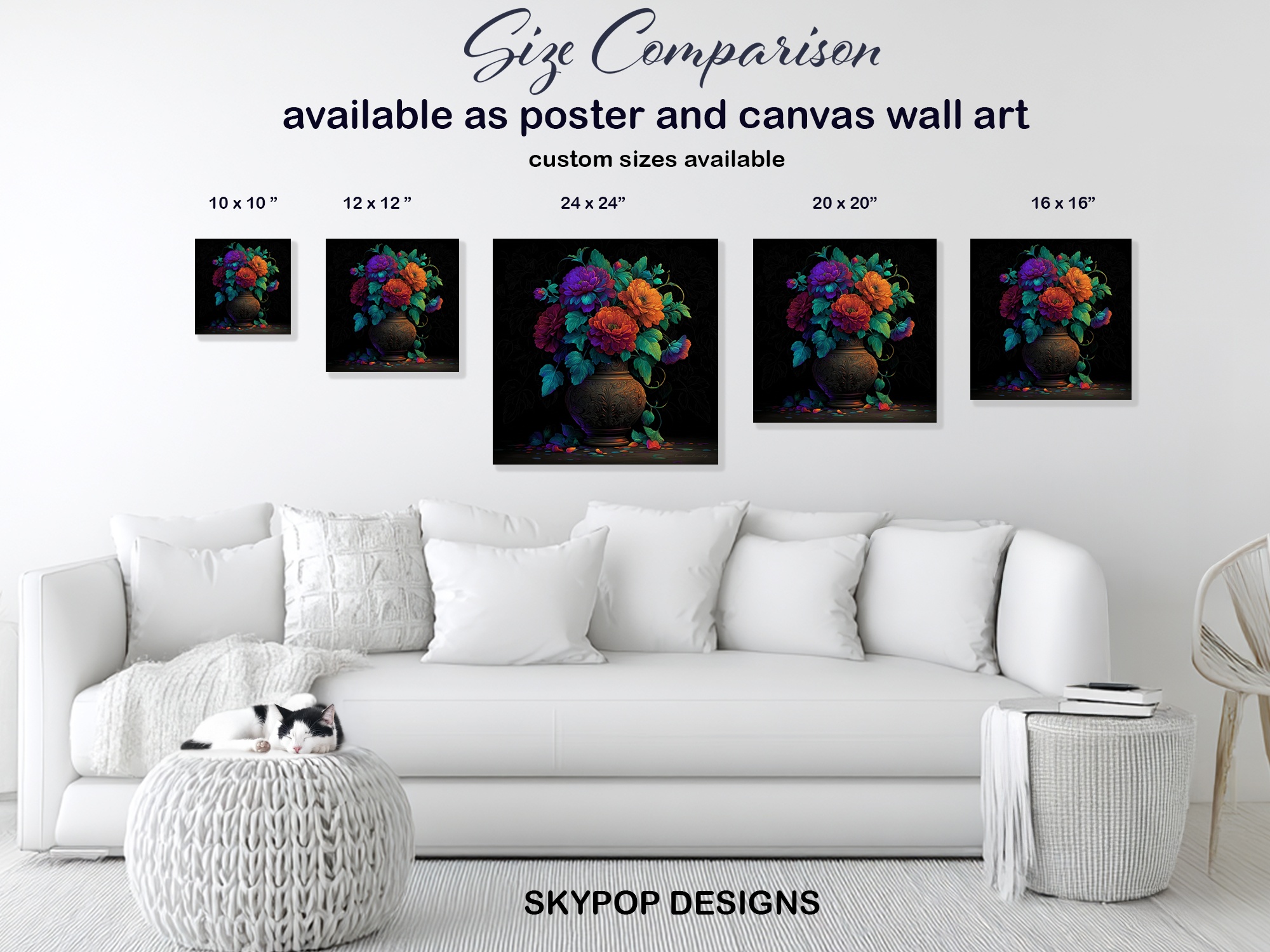 7.jpg Vibrant Floral Vase Art