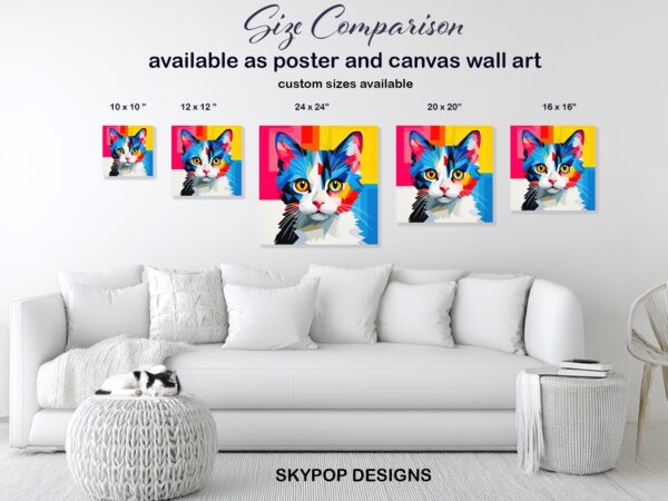 Cat Splash Art