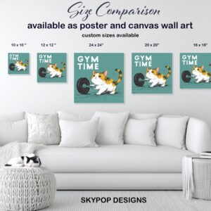 Cat Gym Art