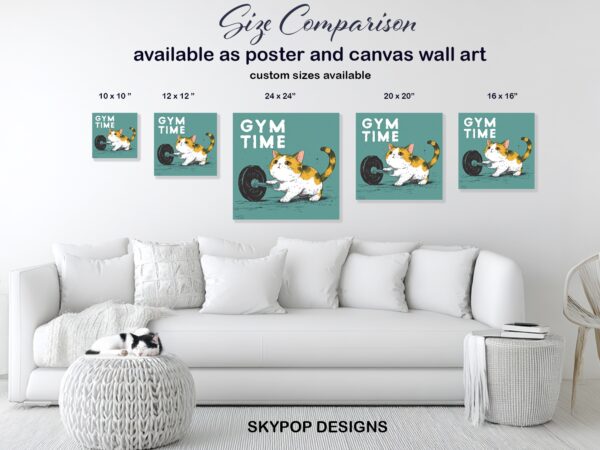 Cat Gym Art
