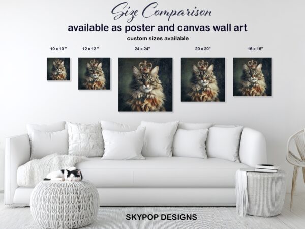 Cat Crown Art