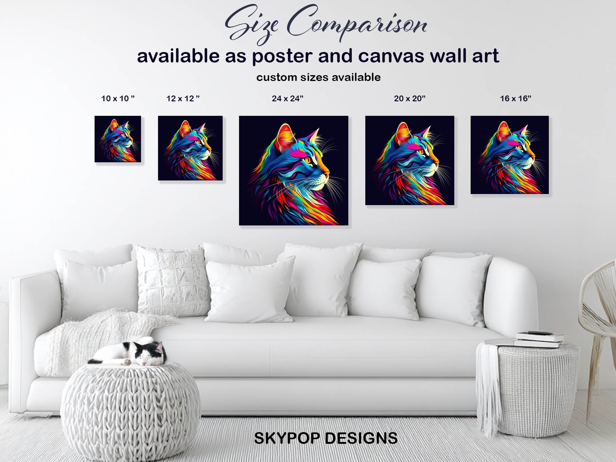 7.jpg Rainbow Cat Art