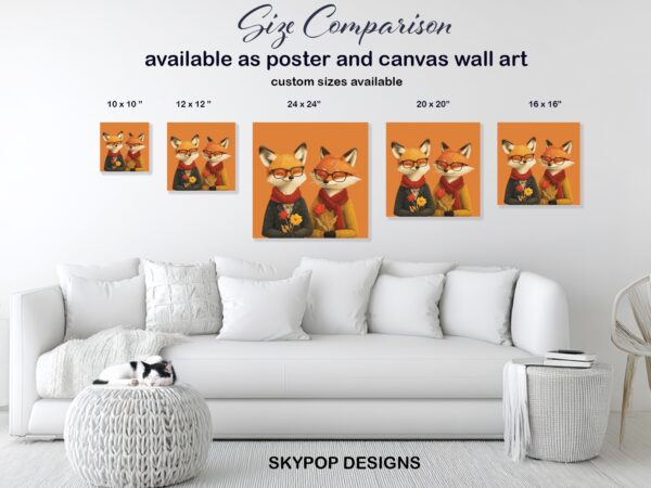 Fox Couple Art