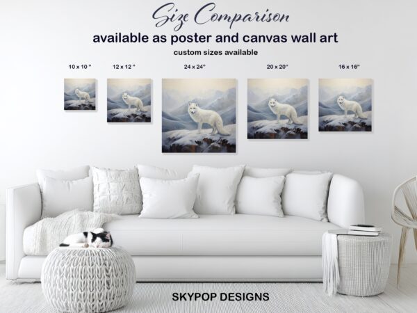 Arctic Fox Art