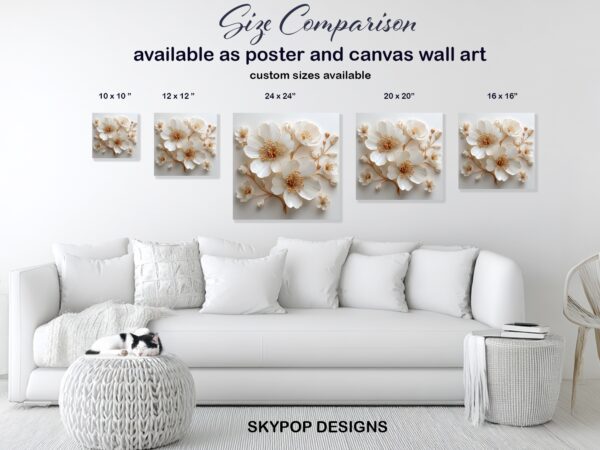 Floral Burst Art