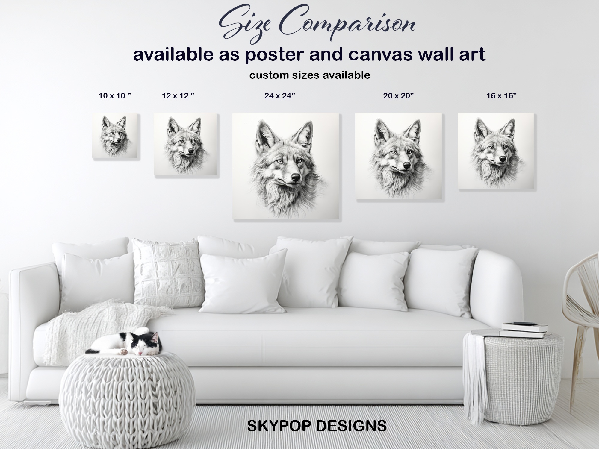 7.jpg Wolf Portrait Art