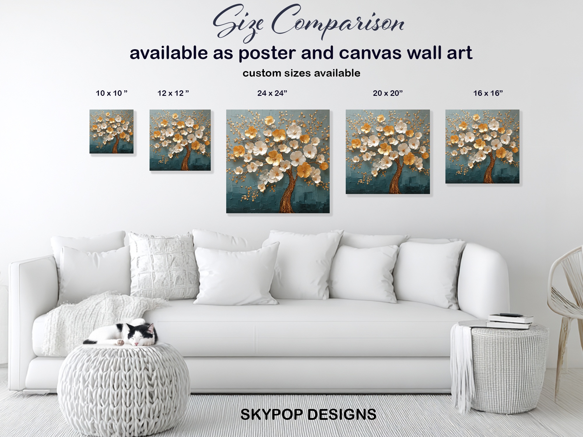 7.jpg Golden Blossom Tree Art